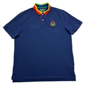 Polo Country Ralph Lauren Sportsman Polo Shirt Size L Classic Fit Navy Blue